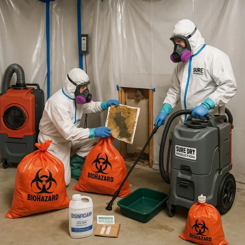 Contaminated Water Handling Protocols process in Iowa County, IA