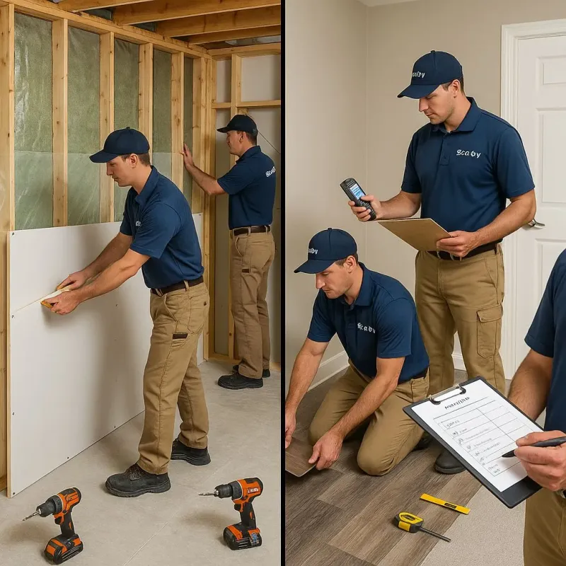 Repairs and Reconstruction process in Iowa County, IA